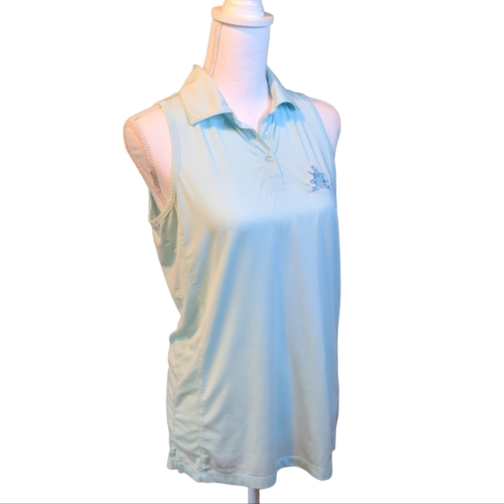PING Golf Polo Oak Crest SLEEVELESS WOMENS SZ Large